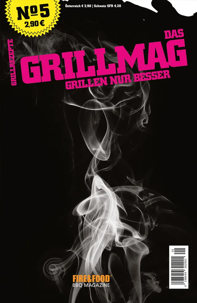 FIRE&FOOD Grillmag No.5 Grillmagazin Printausgabe 100 Seiten