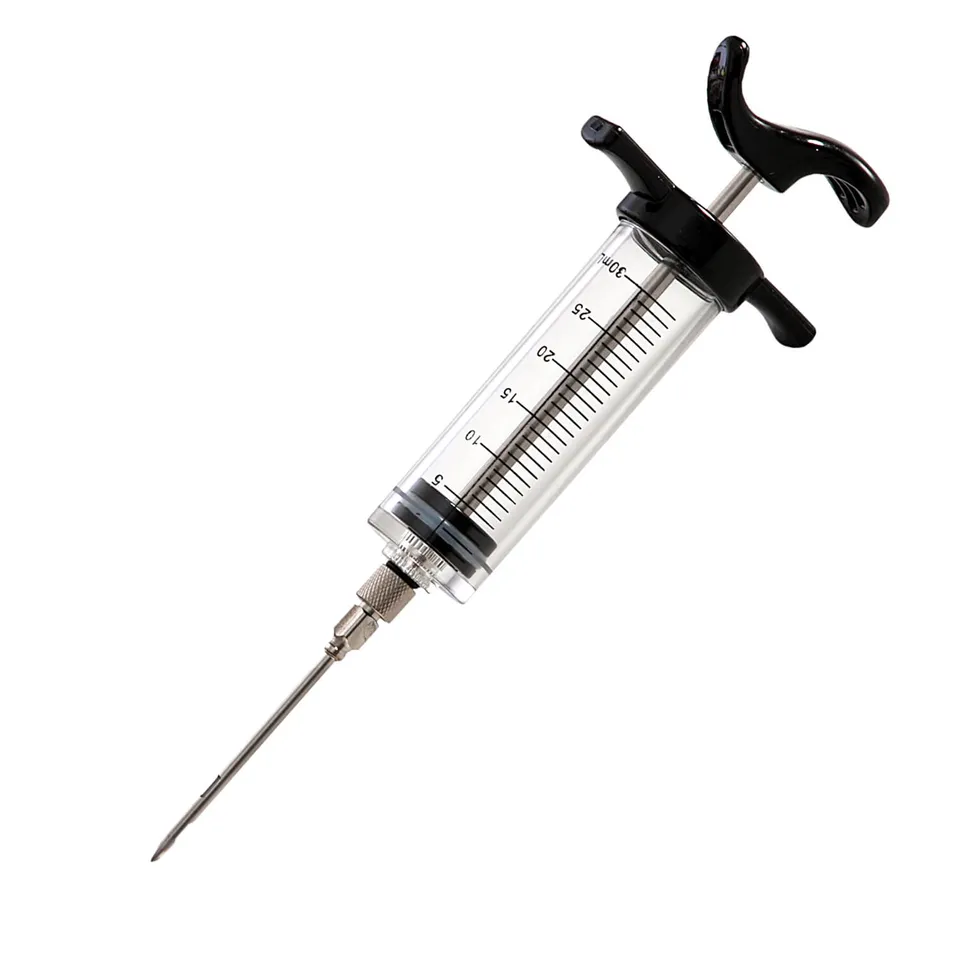AllGrill Grillzubehör Marinier-Aromaspritze 30 ml mit Skala