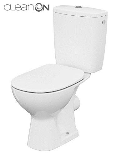 Cersanit WC Compacts Stand-WC CleanOn weiß