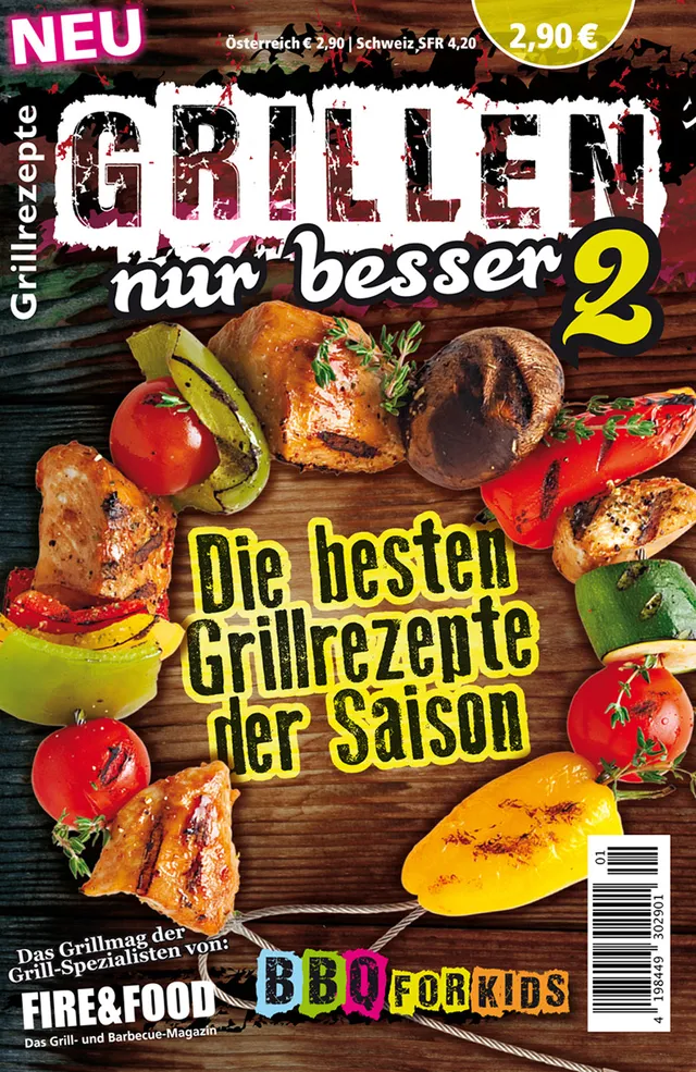 FIRE&FOOD Grillmag No.2 Grillheft Digitalausgabe Party