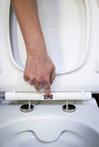 Cersanit Carina Slim WC-Sitz Duroplast weiß mit Absenkautomatik