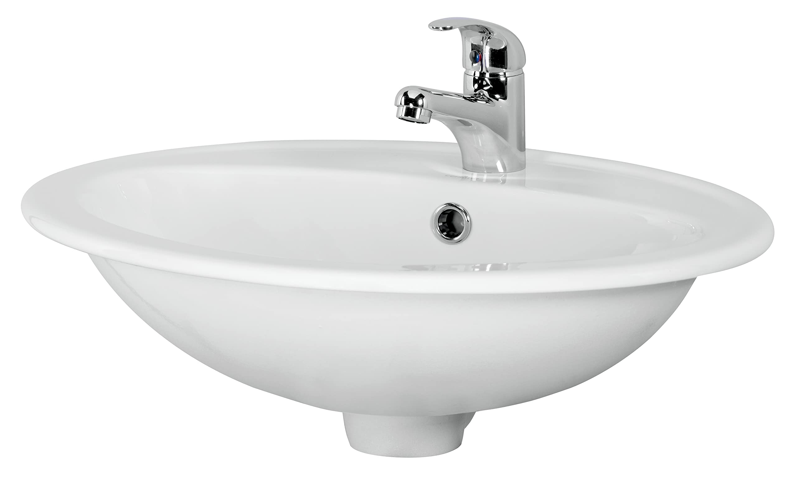 Cersanit Calla 54 Unterbauwaschbecken Keramik 53,5x41 Weiß