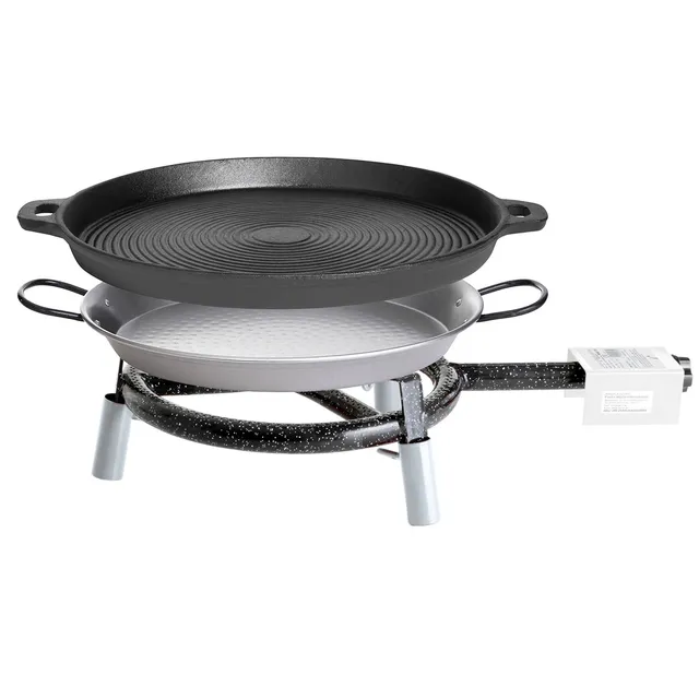AllGrill Paella World Trekking-Line-Set Gusseisenpfanne Pfanne