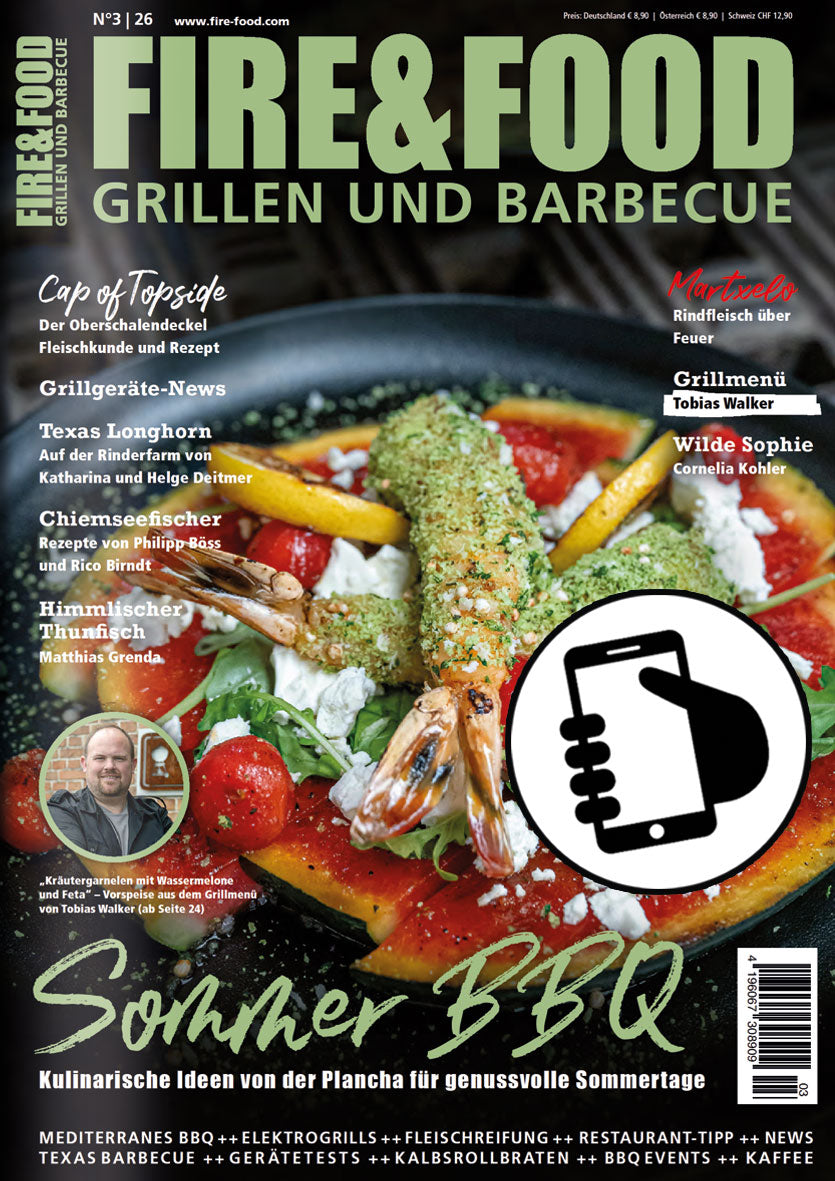 FIRE&FOOD Digital-Abo Jahresabo Magazin PDF Grill