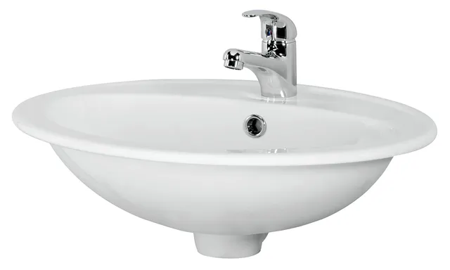 Cersanit Calla 54 Unterbauwaschbecken Keramik 53,5x41 Weiß