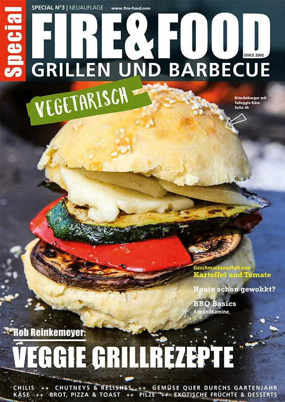 FIRE&FOOD Special No.3 Veggie Grillheft Download vegetarisch