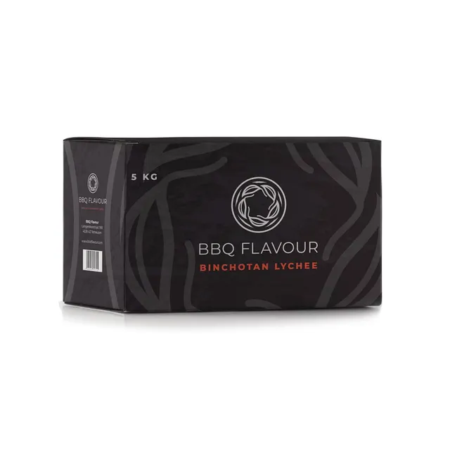 FIRE&FOOD Binchotan Lychee Holzkohle 5 kg weiß