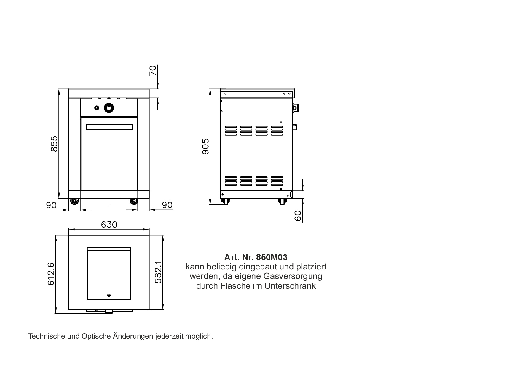 AllGrill GRILLZUBEHÖR Modul 3 Steakzone Anbau 4 kW Edelstahl