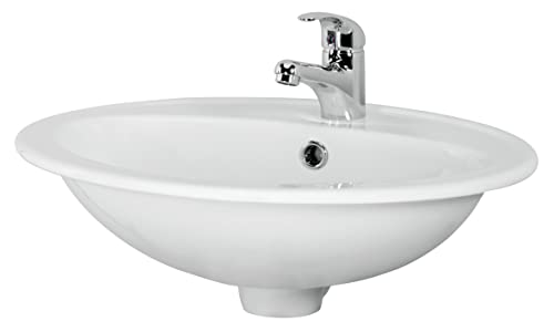 Cersanit Calla 54 Unterbauwaschbecken Keramik 53,5x41 Weiß