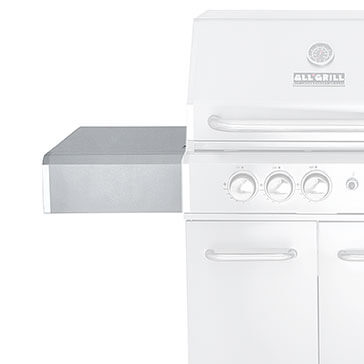 AllGrill Allrounder Modular Seitenteil Ablage links Edelstahl