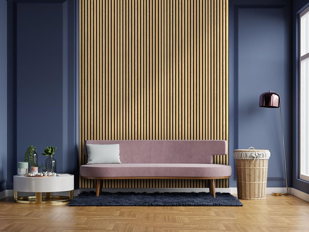 HPFloor Acoustic Panels 240x60 Eiche Natur 2er Set