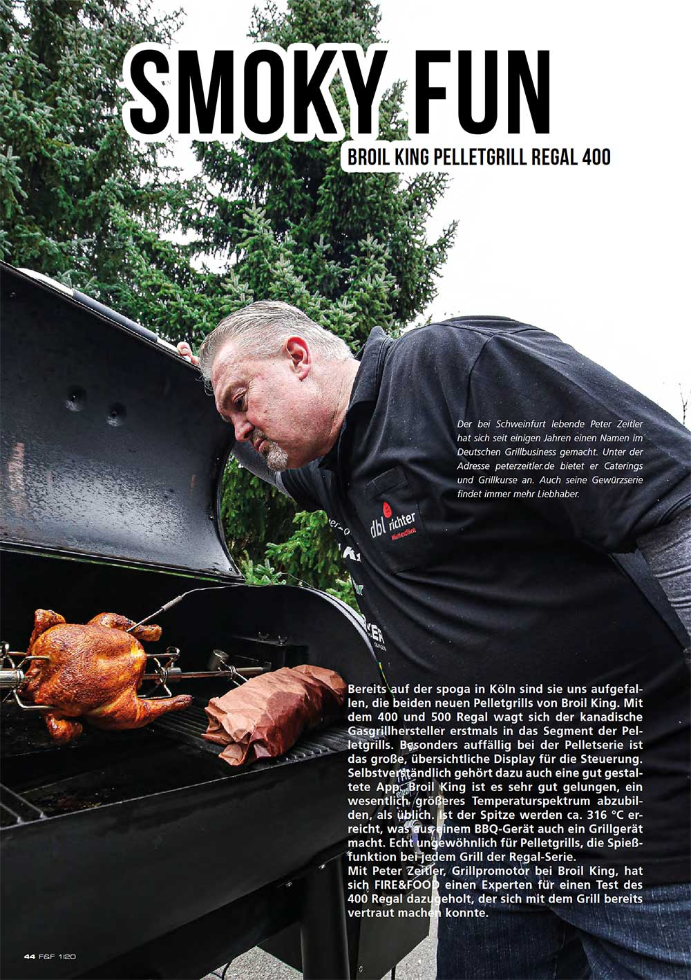 FIRE&FOOD Einzelausgaben 2020/01 Magazin Printausgabe Grillen
