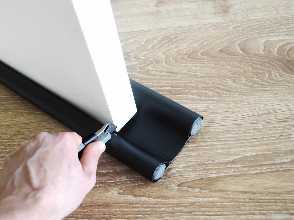 HPFloor Accessories Zugluftstopper 95 cm Kunstleder