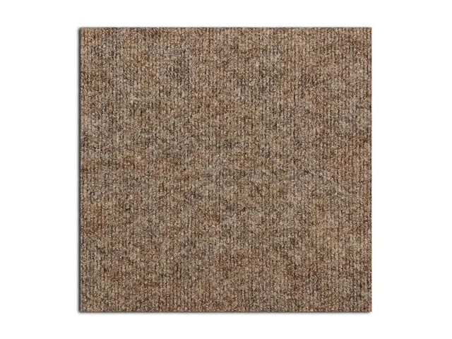 HPFloor Jersey Teppichfliese 50x50 cm dunkelbraun selbstliegend