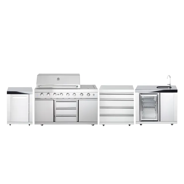 AllGrill Außenküchen Outdoorküche Küchensystem Variante 2