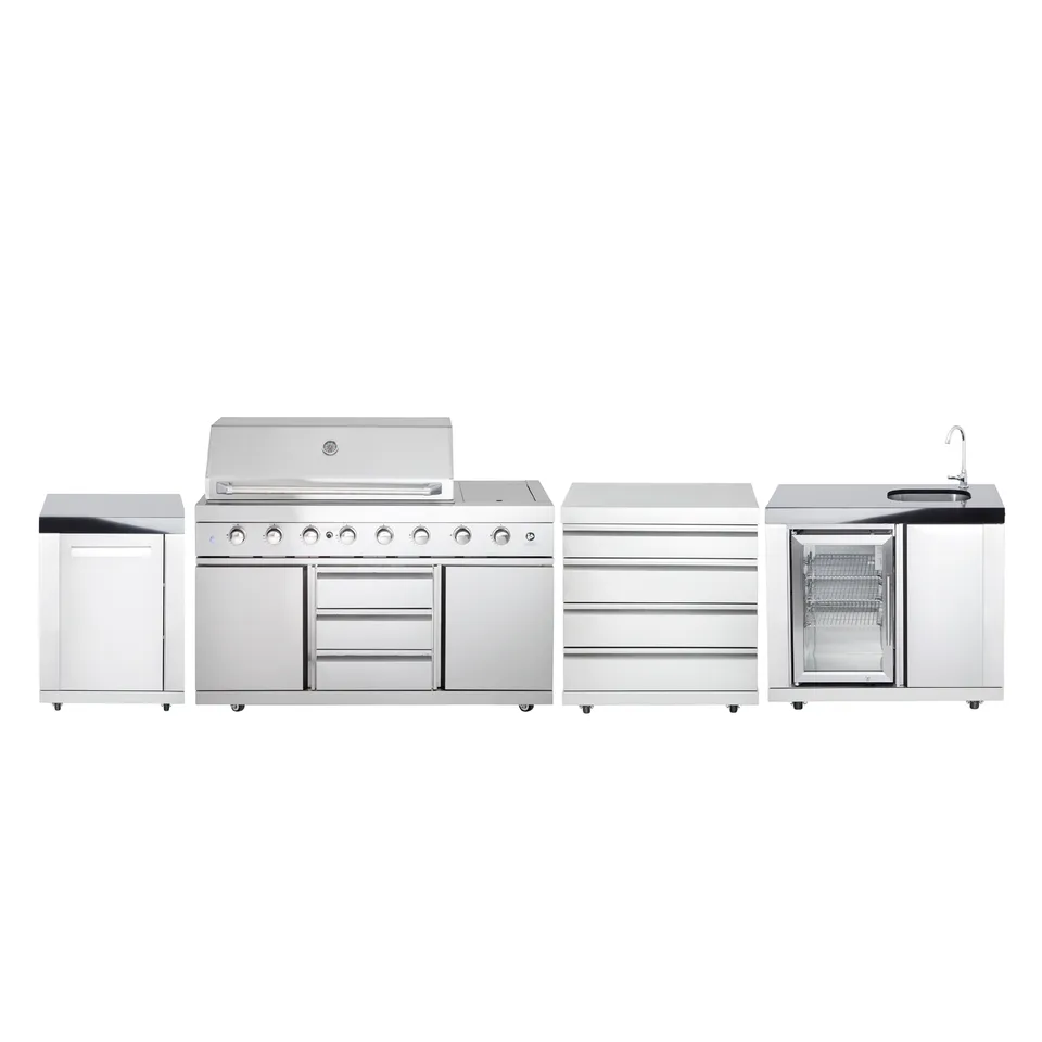 AllGrill Außenküchen Outdoorküche Küchensystem Variante 2