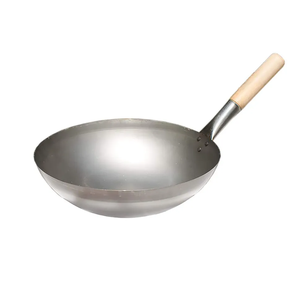 AllGrill Paella World Wokpfanne Holzgriff 33 cm Stahl