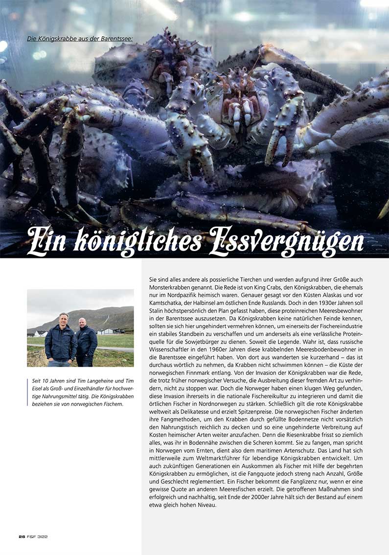 FIRE&FOOD Einzelausgaben 2022/03 Magazin Printausgabe Elektro
