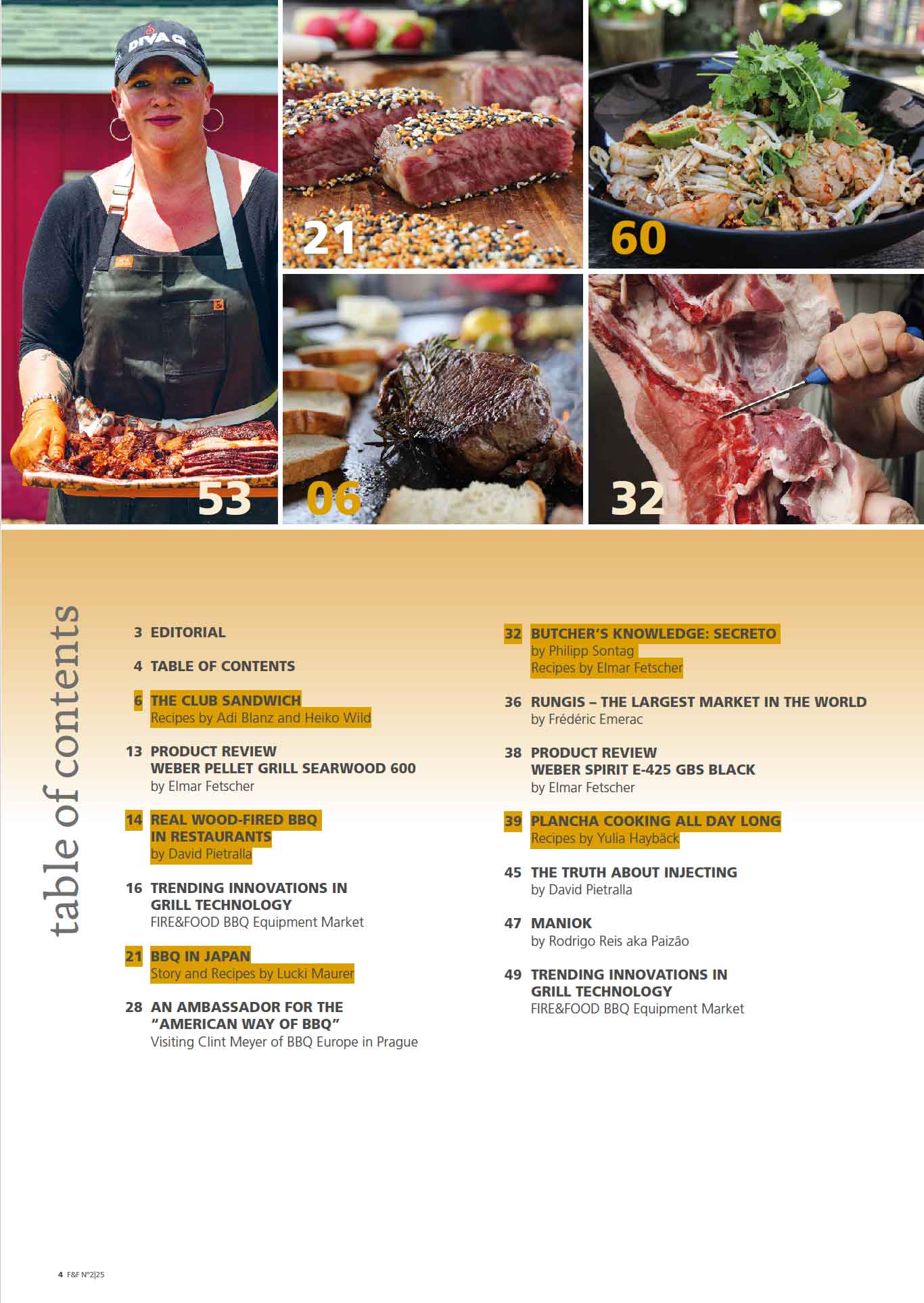 FIRE&FOOD Einzelausgaben 2025/02 International PDF Download