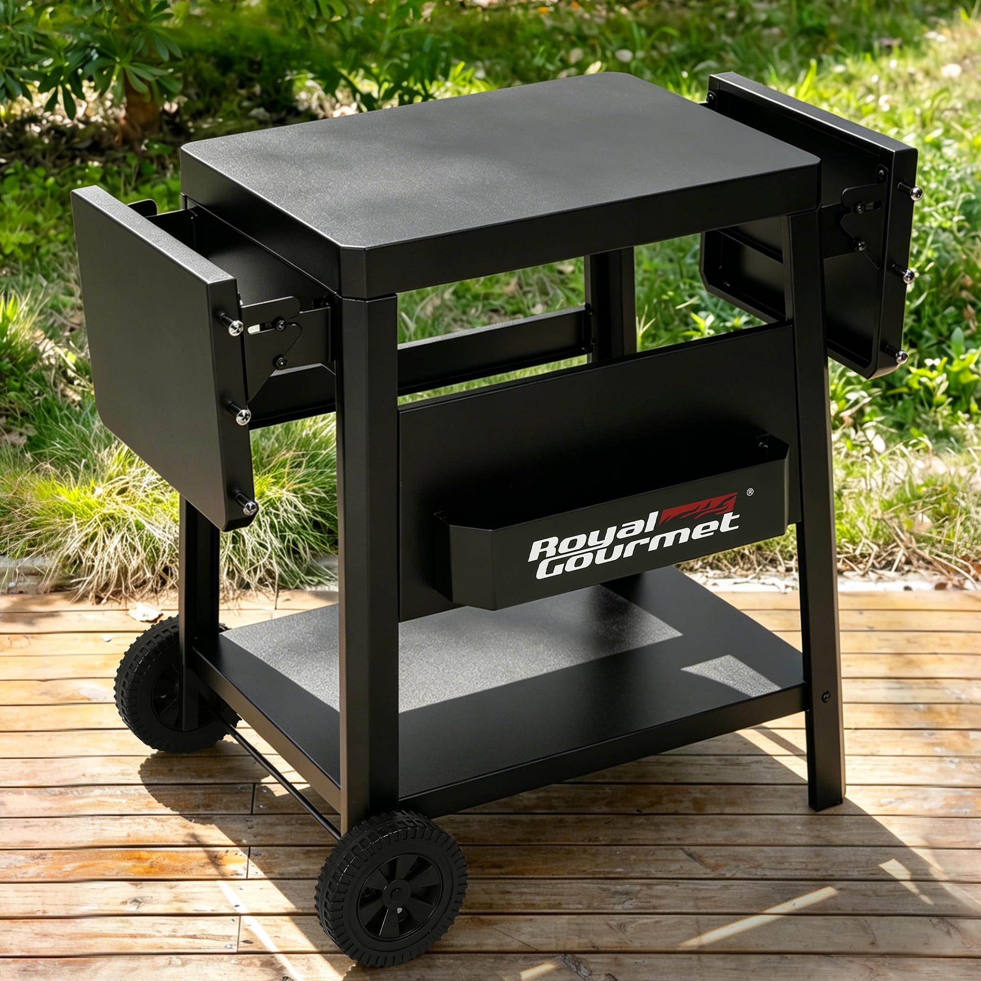Royal Gourmet Grillzubehör Grilltisch Multi-Grillwagen Outdoor