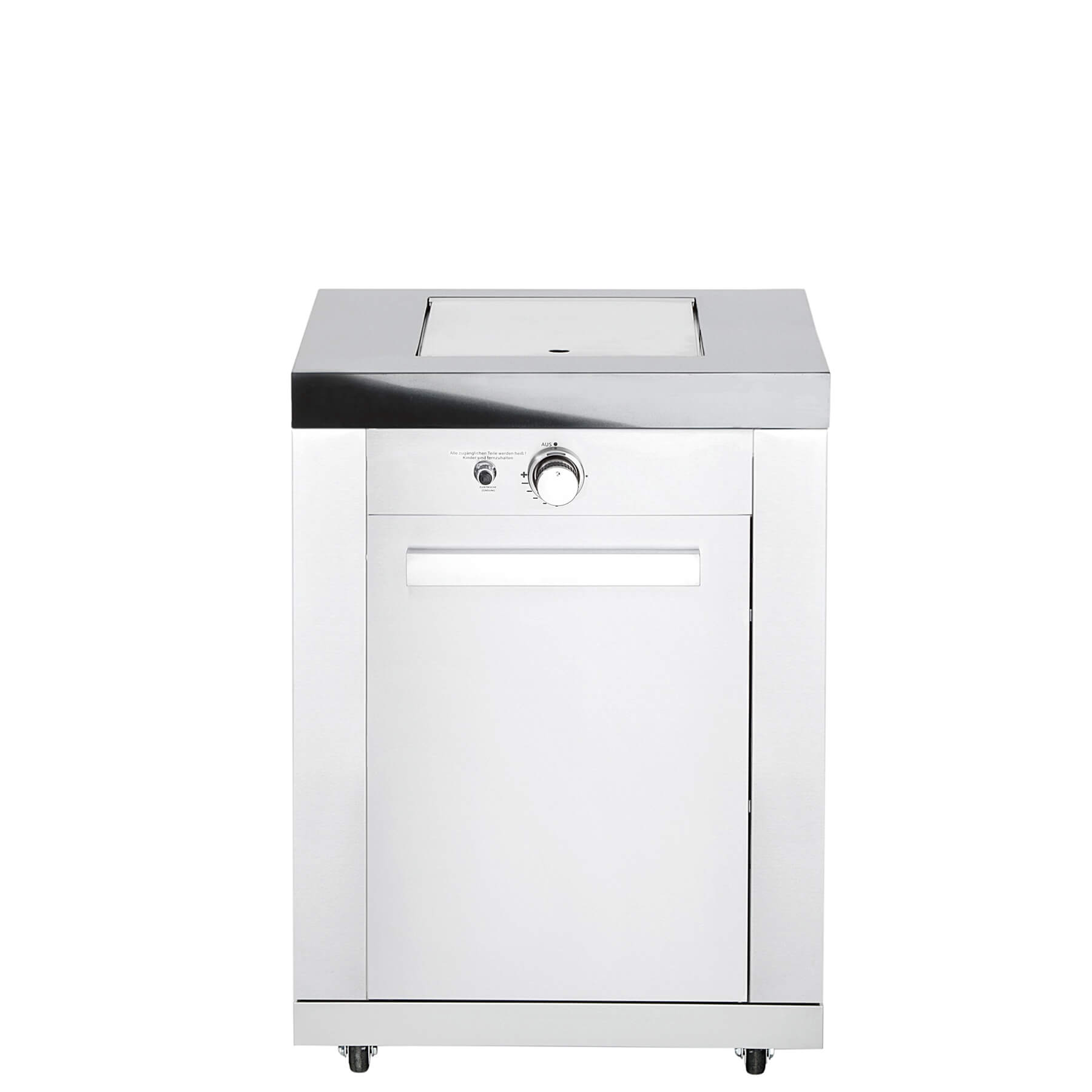 AllGrill GRILLZUBEHÖR Modul 3 Steakzone Anbau 4 kW Edelstahl