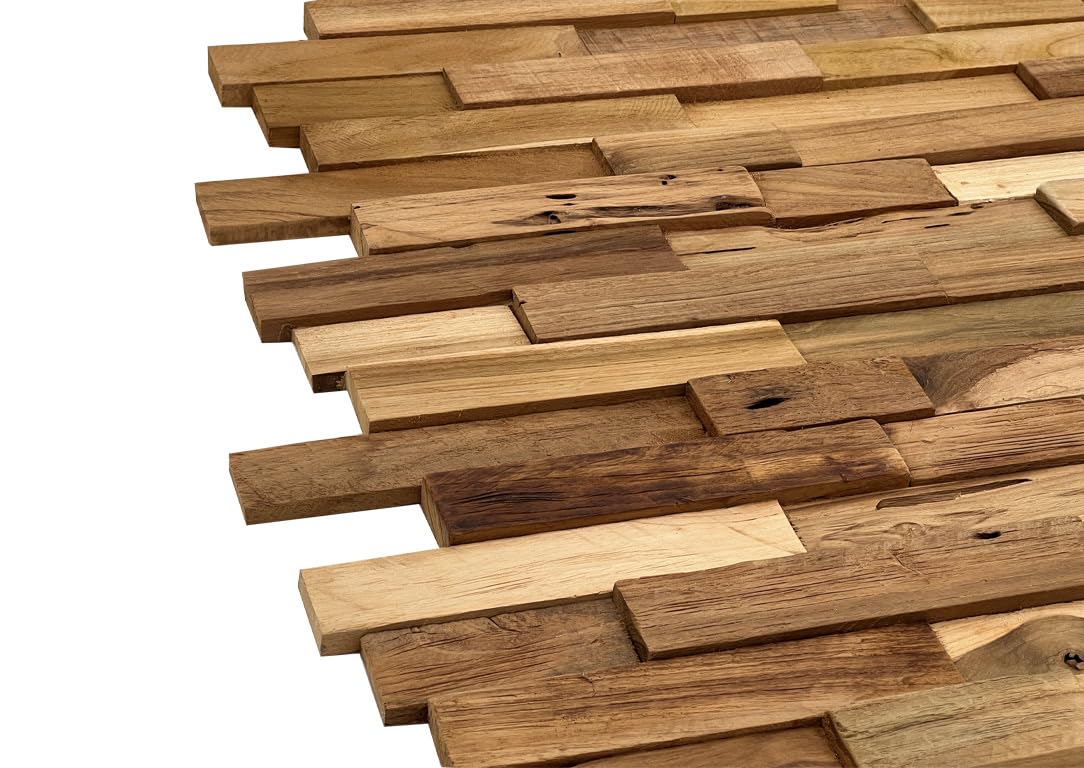 HPFloor Wall Paneling Teak Orchid 50x20 Wandverkleidung 10er