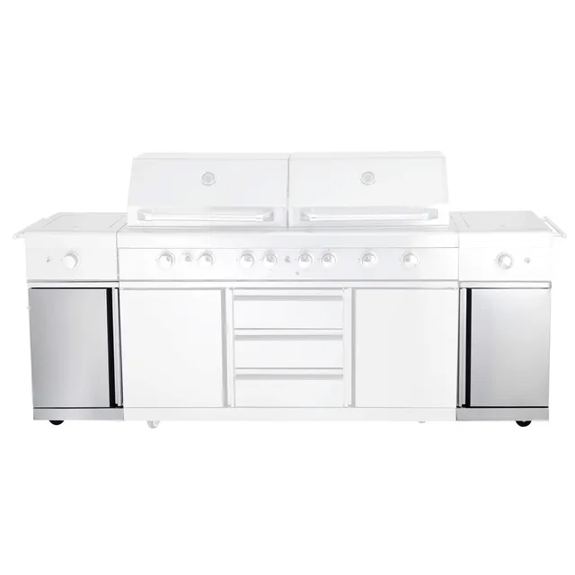 AllGrill Extrem light Seitenteile li.+re. 100910-1 40x61 cm