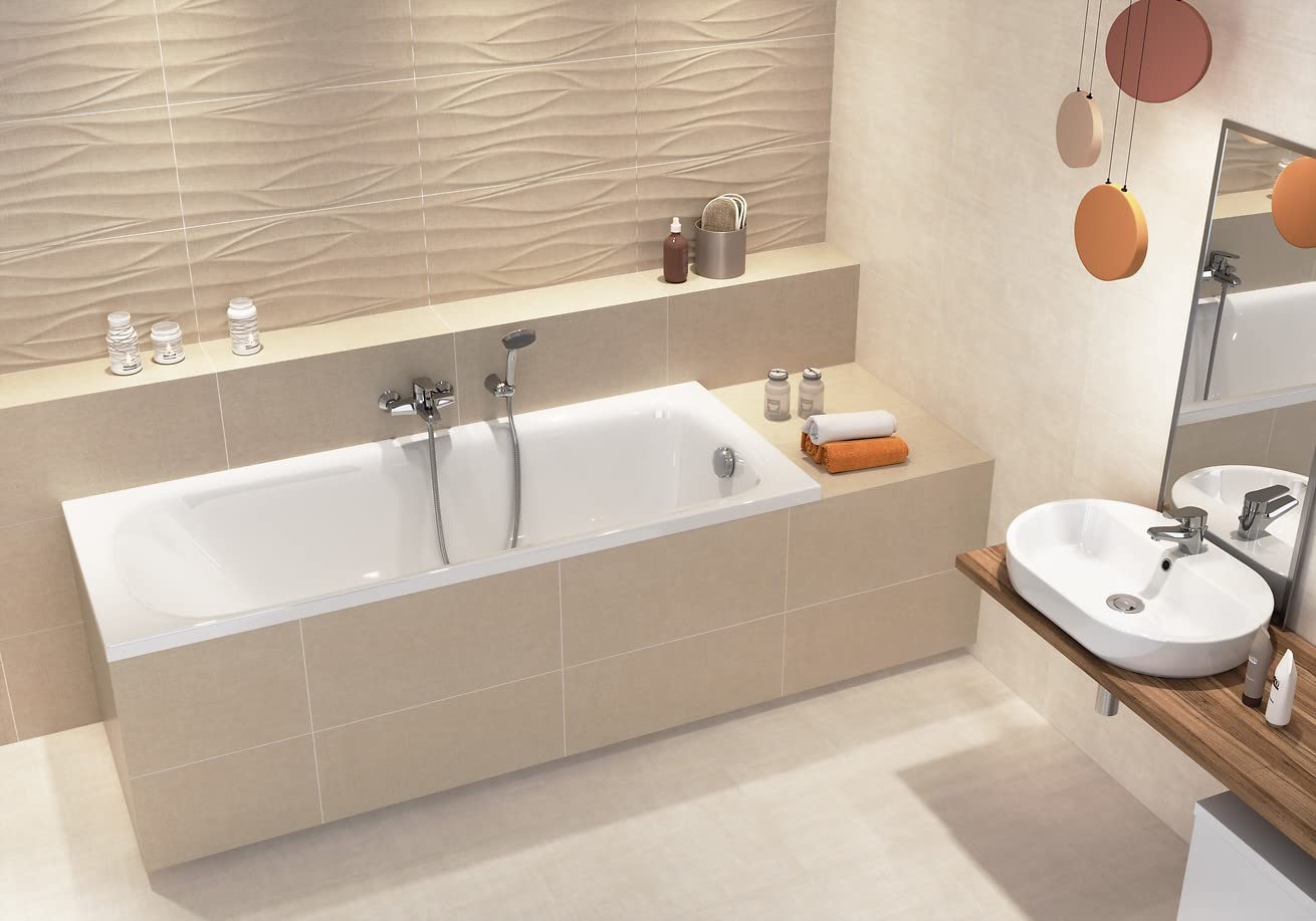 Cersanit NAO Badewanne 150x70 Acryl Weiß Rechteckig