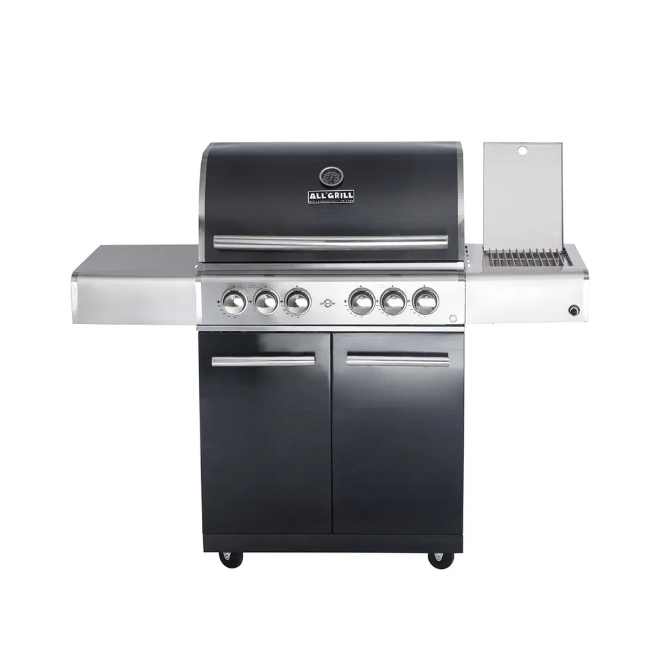 AllGrill Chef Modular S11 L black Gasgrill Edelstahl 4-flammig