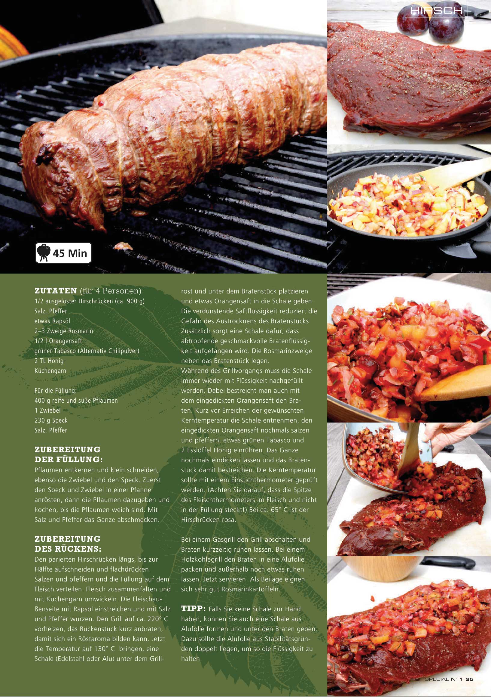 FIRE&FOOD Special No.1 Wild Grillheft 84 Seiten Digital