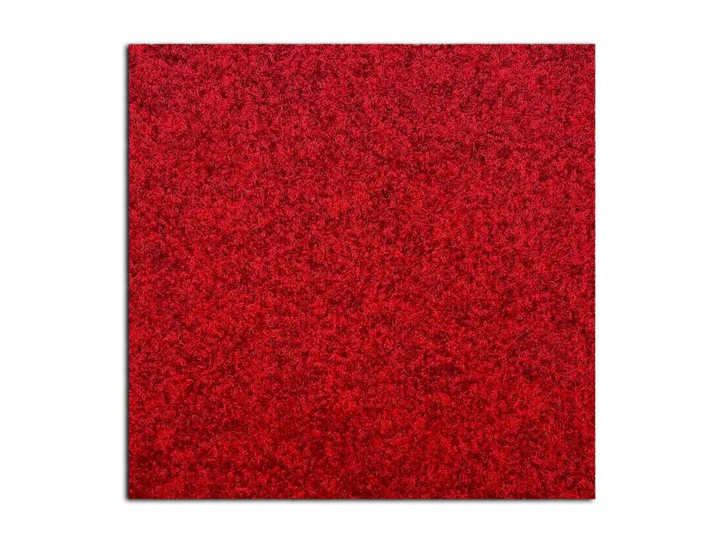 HPFloor Carpet Tiles Teppichfliese Malta Rot 50x50cm Nadelfilz