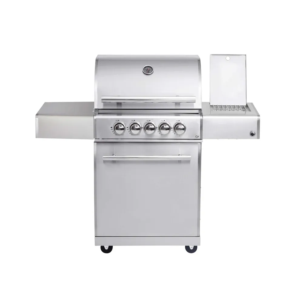 AllGrill Chef Modular S1 Gasgrill Edelstahl M mit Seitenkocher