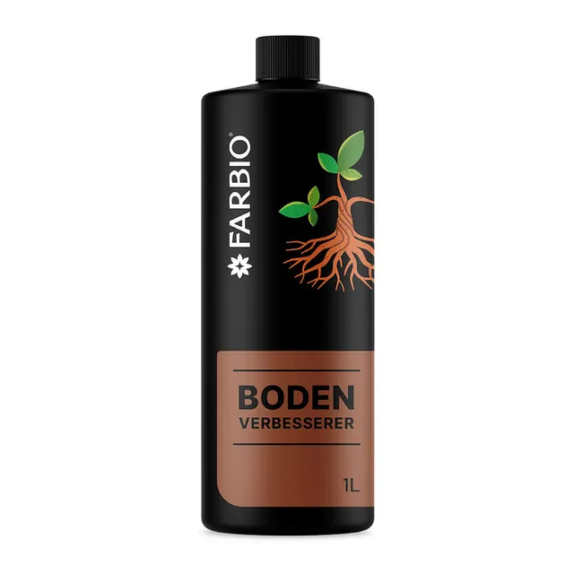 FARBIO Organische Dünger Bodenverbesserer Huminsäure Zimmer+Garten
