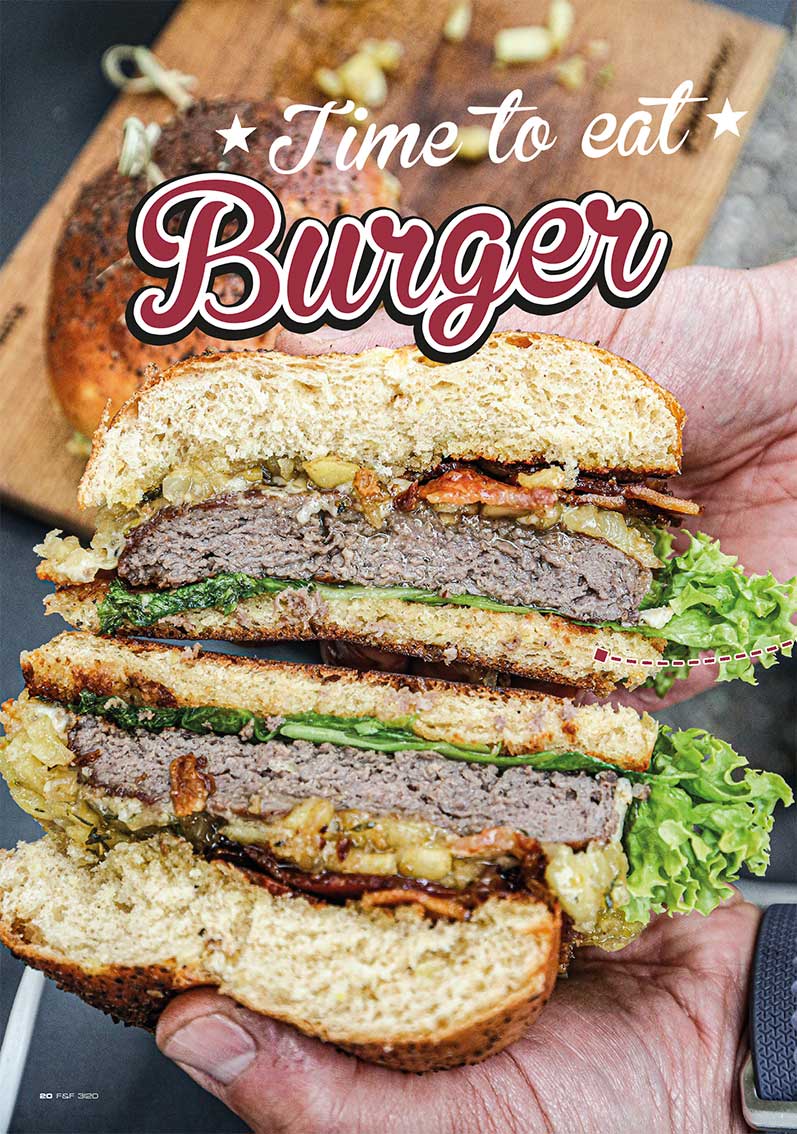 FIRE&FOOD 2020/03 Einzelausgabe Grillmagazin Digitalausgabe Burger