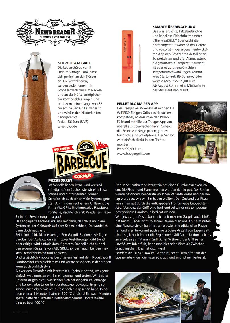 FIRE&FOOD 2020/03 Einzelausgabe Grillmagazin Digitalausgabe Burger