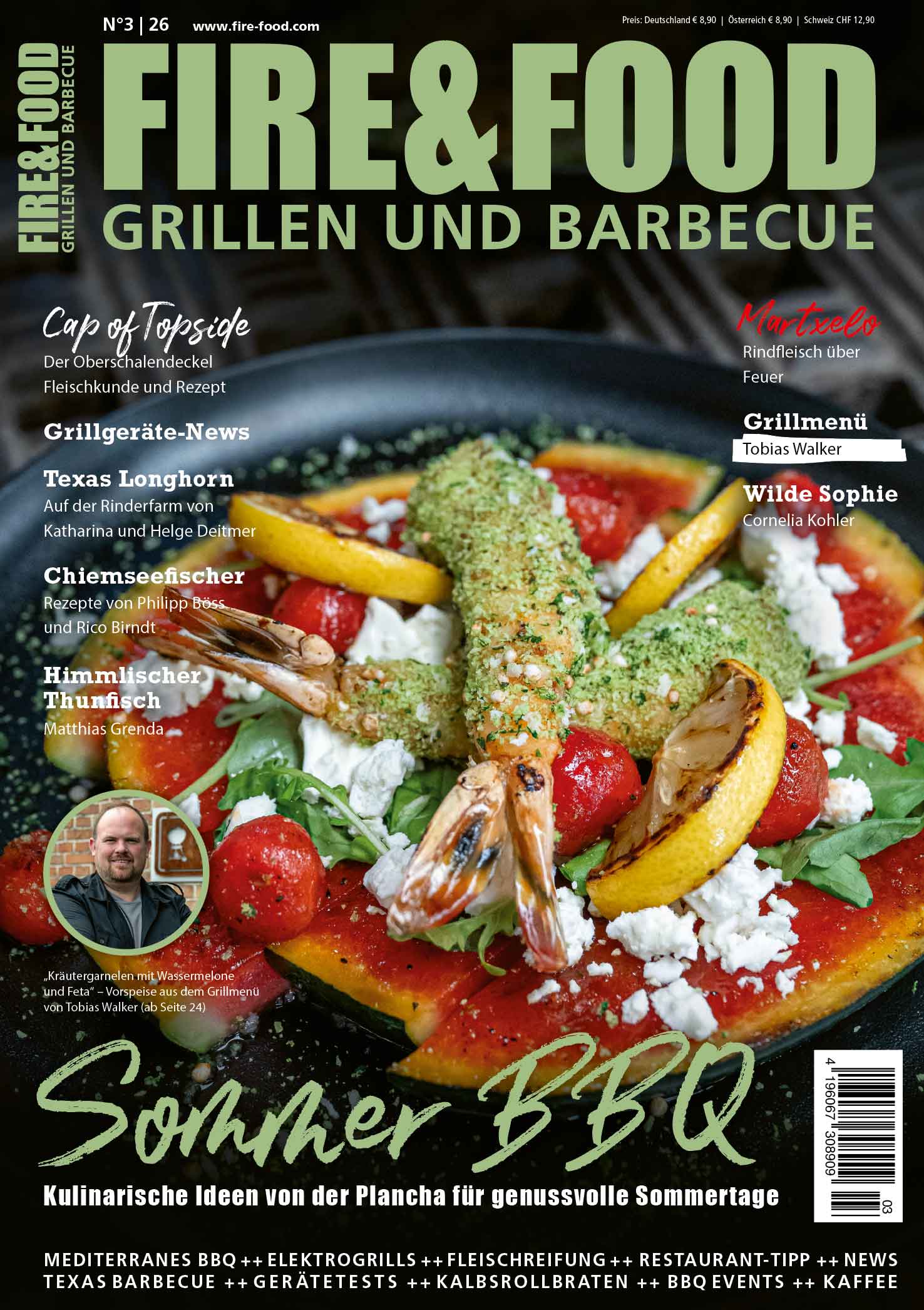 FIRE&FOOD 03/2026 Einzelausgabe Grillmagazin Printausgabe