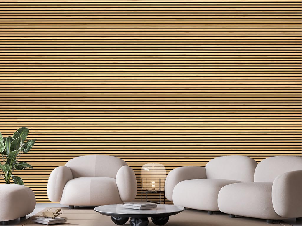 HPFloor Acoustic Panels Bambus 290x60 Natur Braun Hell