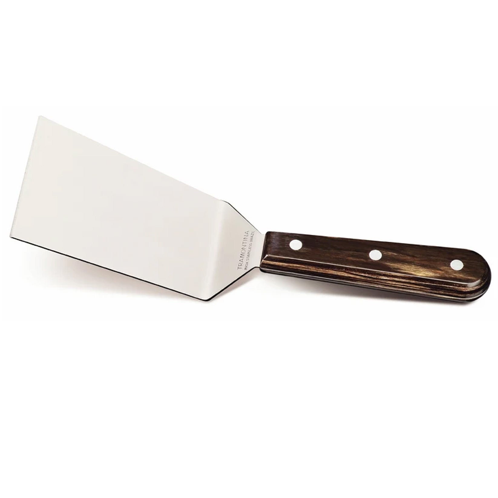 LANDHAUS Wender 27 cm Edelstahl Grillwender mit Holzgriff