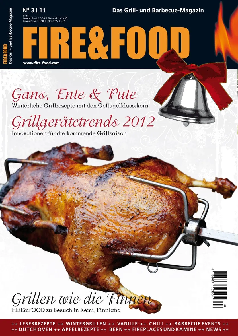 FIRE&FOOD 2011/03 Einzelausgabe Grillmagazin Digitalausgabe Winter