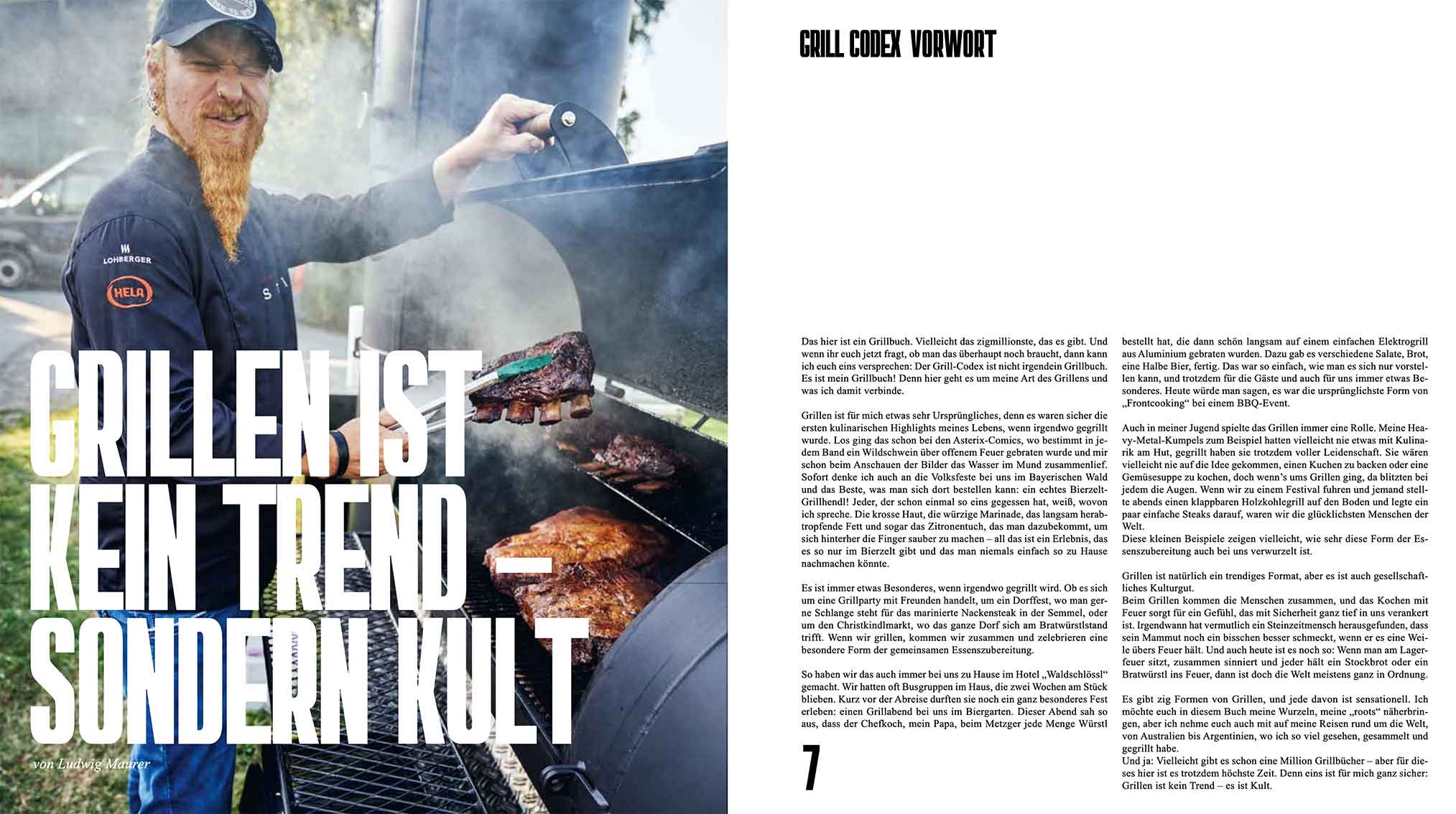 FIRE&FOOD Grill Codex Lucki Maurer Grillbuch 80 Rezepte