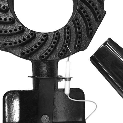 AllGrill Grillzubehör Piezozündung für Hockerkocher HK 4040 Bausatz