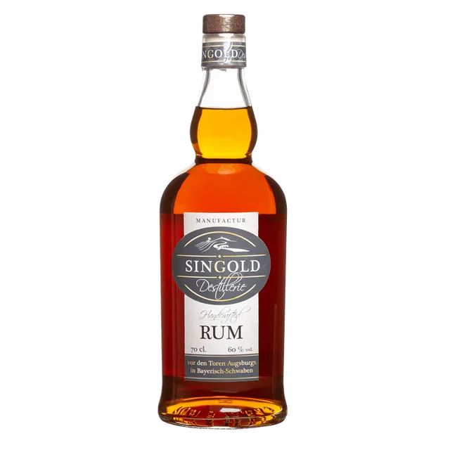 SinGold Handcrafted Rum 0,7 l 60% Vanille Karamell