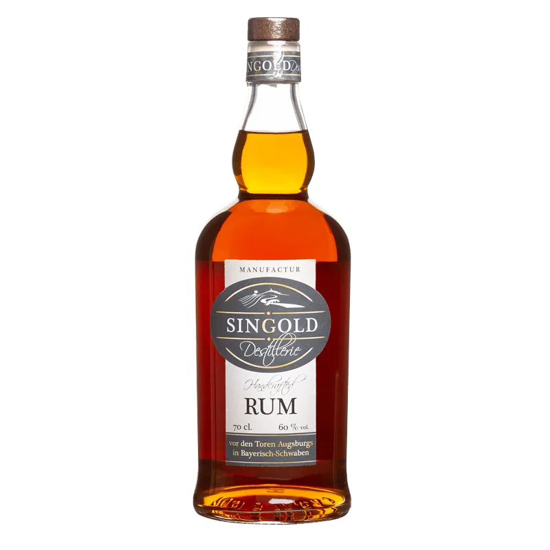 SinGold Handcrafted Rum 0,7 l 60% Vanille Karamell