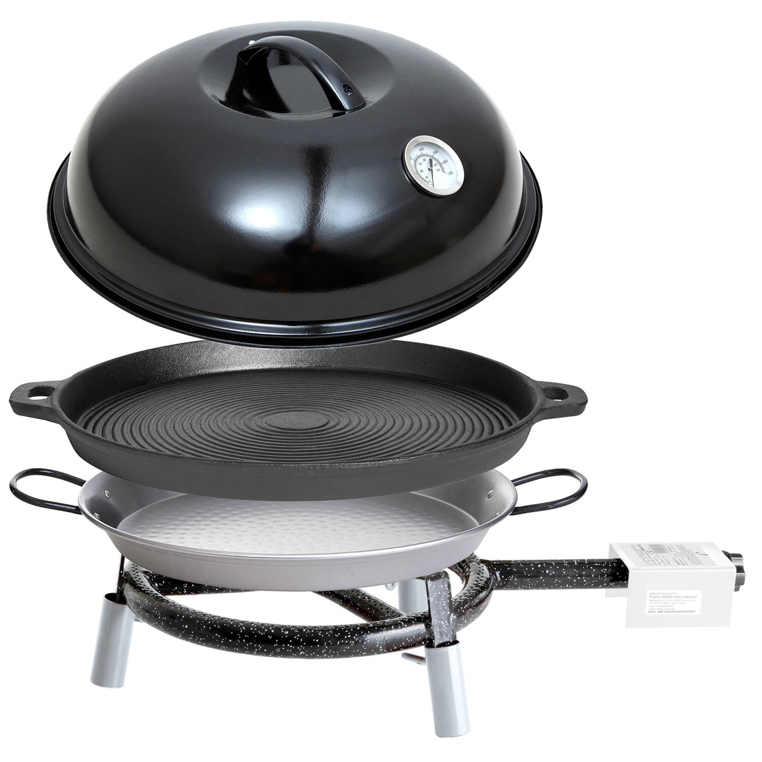 AllGrill Paella World Trekking-Line Set Backhaube 1-2 Pers.