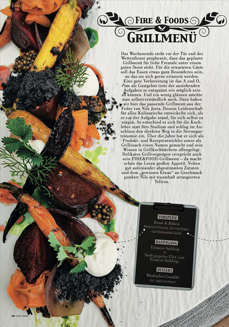FIRE&FOOD 2022/02 Grillmagazin Printausgabe Pizza E-Grills