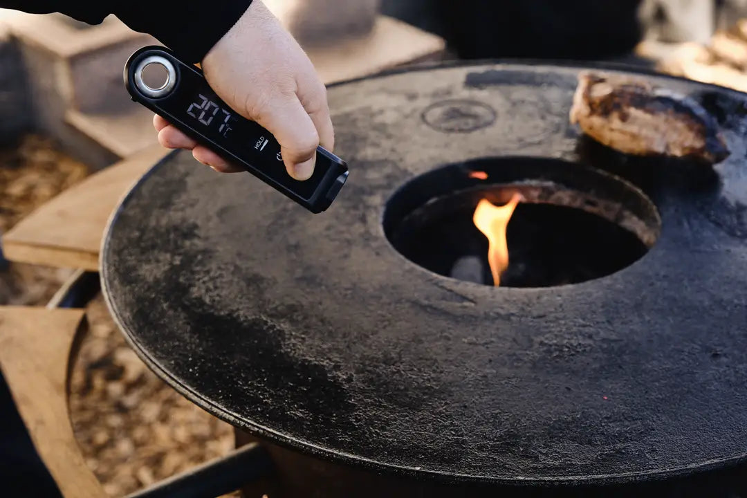 FIRE&FOOD Yoda Infrarot Einstich-Thermometer Laser
