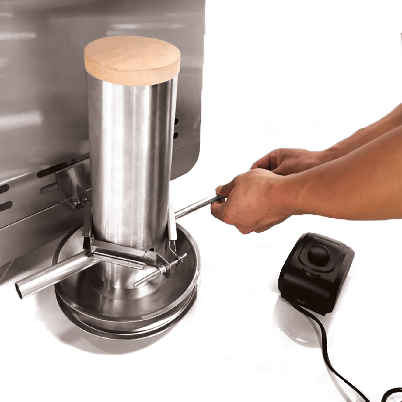 AllGrill Smokesystem mit Halterung Chef Allrounder Modular Smoker