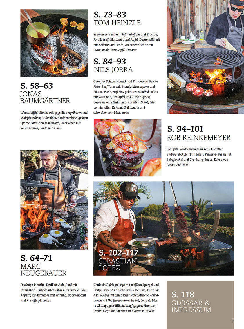 FIRE&FOOD Bookazine No.8 Outdoor Cooking Printausgabe OFYR