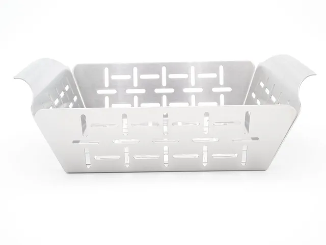 AllGrill Grillzubehör Grillkorb Edelstahl 19x24 cm