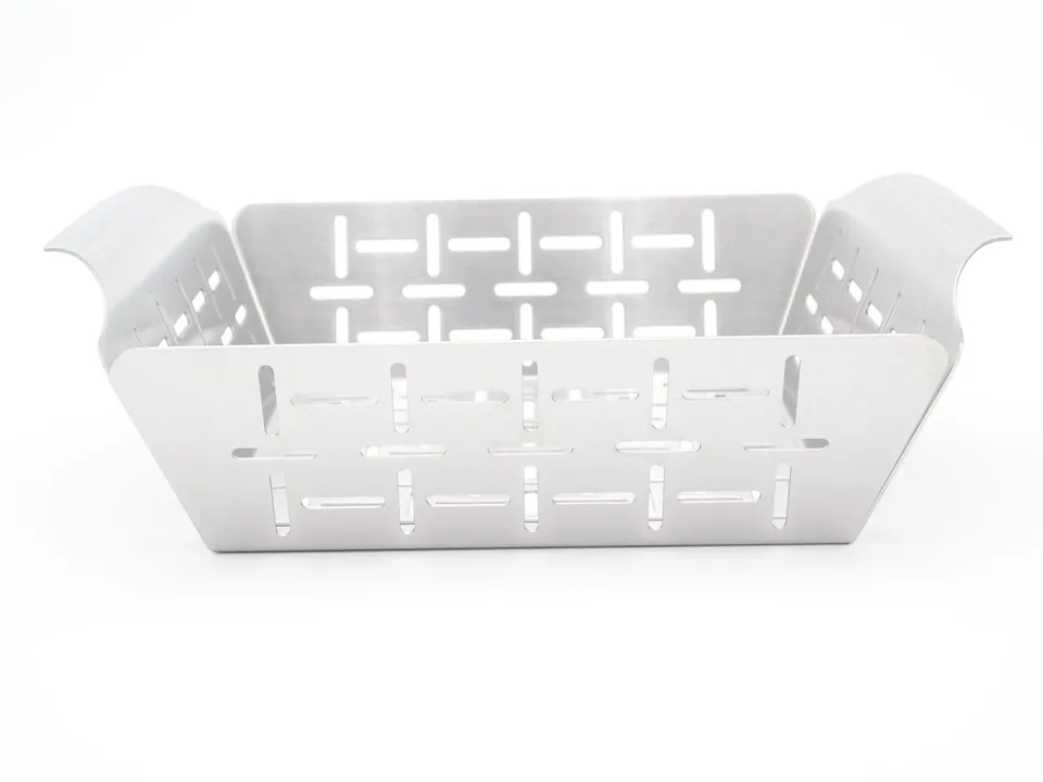 AllGrill Grillzubehör Grillkorb Edelstahl 19x24 cm